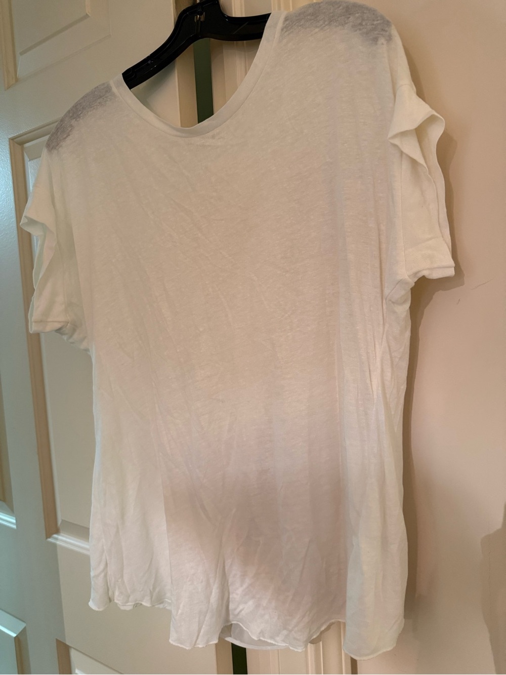 Good Luck Gem White Crewneck Tee